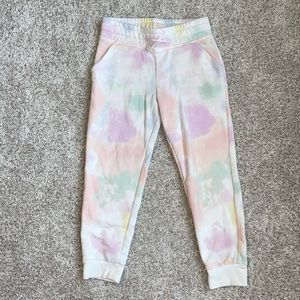 Tie dye joggers size 5